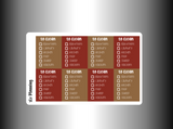 To Clean Checklist (MATTE)