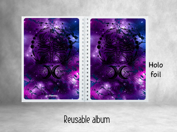 Zodiac Reusable Album (Foil)