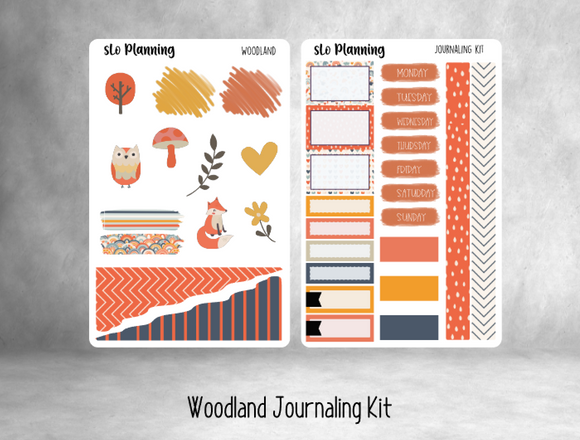 Woodlands Journaling Kit