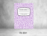 Composition Disc Album (1 Pocket)