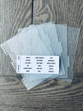 5x7 Reusable Sticker Book Dividers