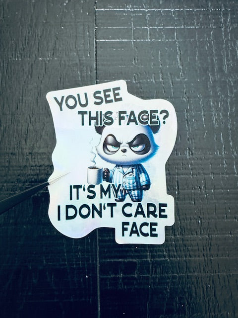 Holographic Vinyl Sticker