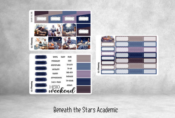 Beneath the Stars ( Academic Planner ) Foil