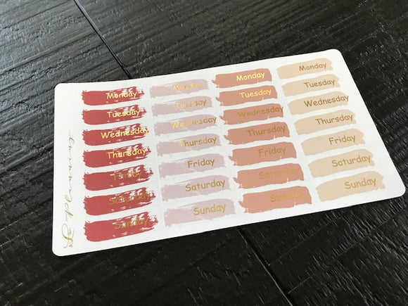 Neutral Beige Date Covers (MATTE)
