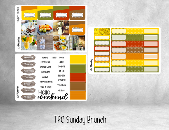 Sunday Brunch ( Academic Planner)