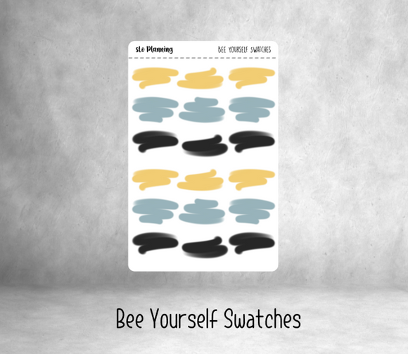 Bee Yourself Swatches