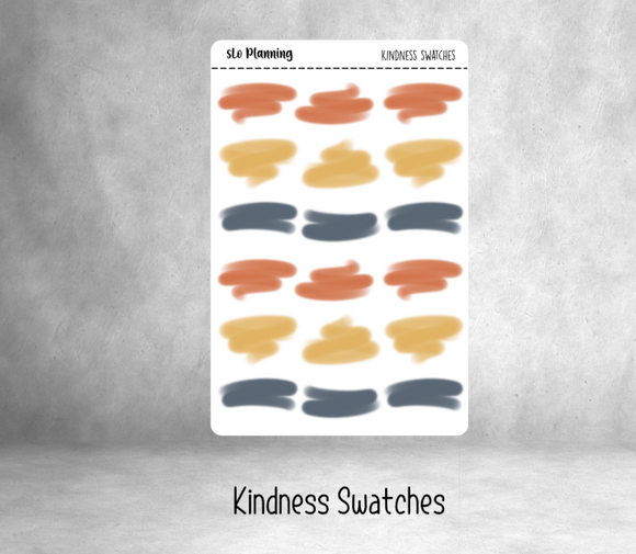 Kindness Swatches