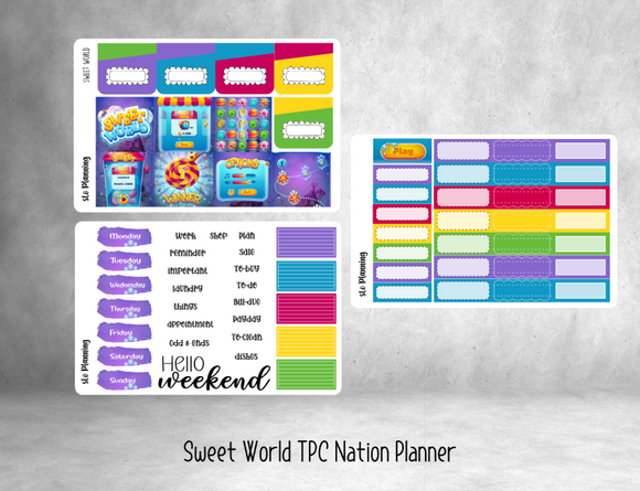 Sweet World ( Academic Planner)
