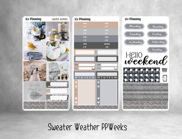 Sweater Weather ( PPWEEKS)