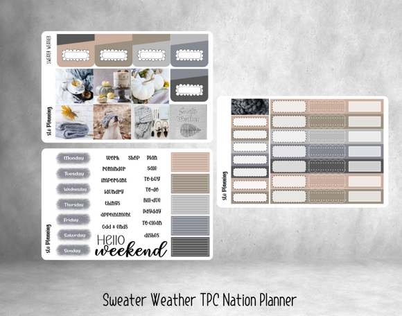 Sweater Weather ( Academic Planner )