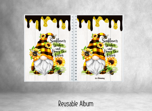 Sunflower Gnome reusable Album