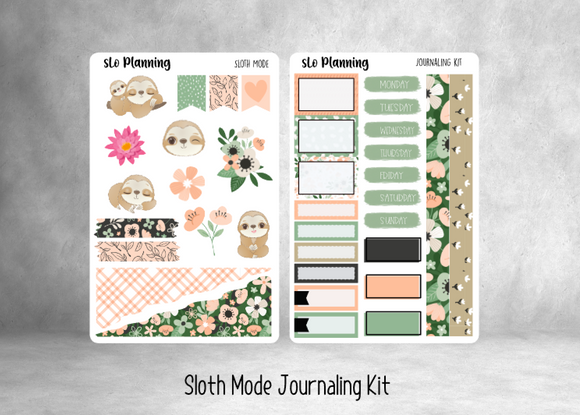 Sloth Mode ( Journaling Kit )