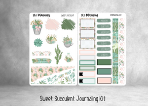 Sweet Succulent ( Journaling Kit )