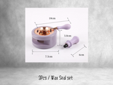 3Pcs / Wax Seal Set