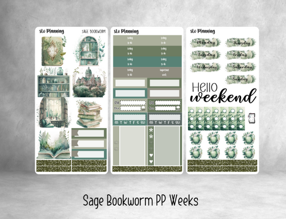 Sage Bookworm (PPWeeks)