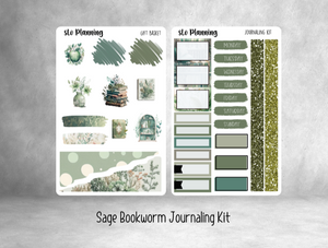 Sage Bookworm ( Journaling Kit)
