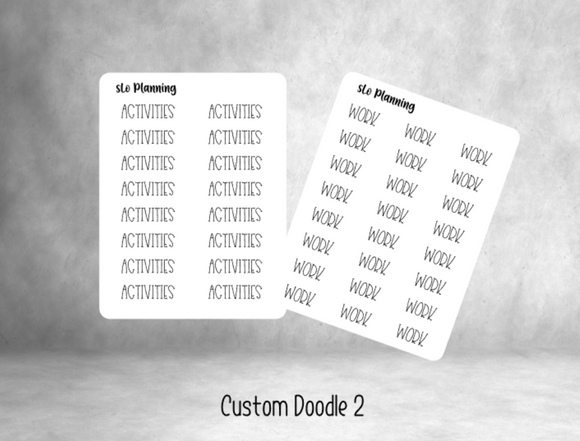 Custom Doodle 2