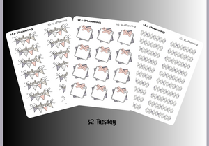Daily Icon sheets